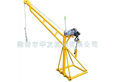 點擊查看詳細(xì)信息<br>標(biāo)題：濰坊華友機(jī)械建筑小吊機(jī) 閱讀次數(shù)：6537