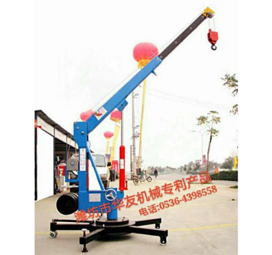 點擊查看詳細(xì)信息<br>標(biāo)題：裝車卸貨用小吊機 閱讀次數(shù)：2774